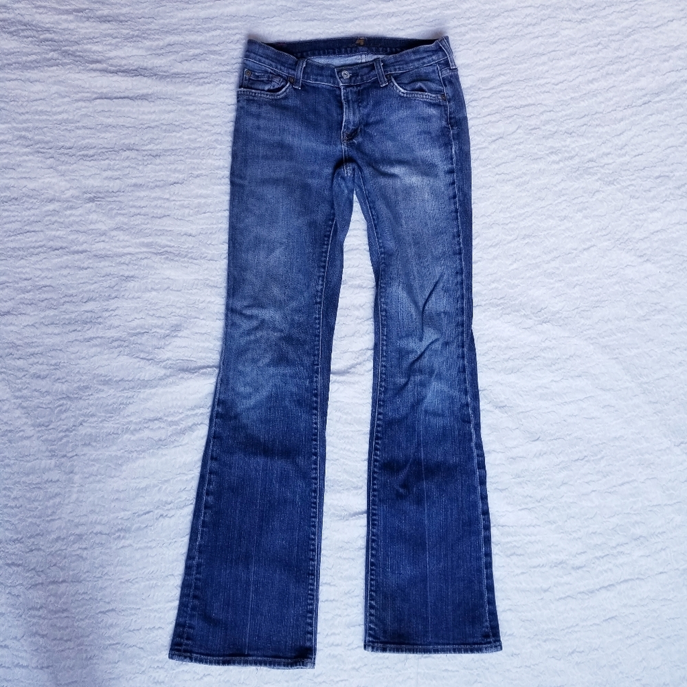 7 for All Mankind Bootcut Denim Jeans Style U075080U-080U